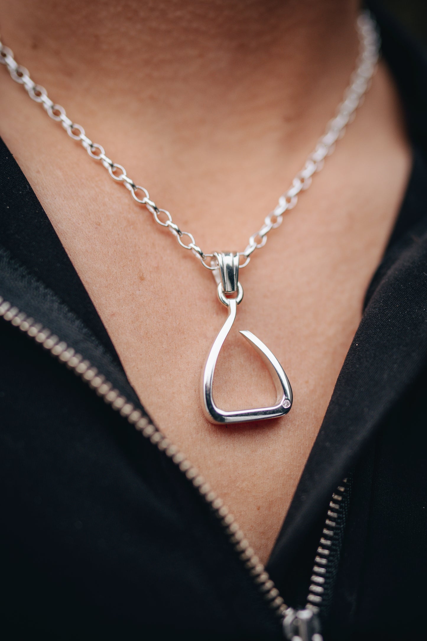 Sterling Silver Lightweight Oval Belcher Chain